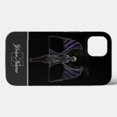 ネオンポップ・アートのアート夢の天使モノグラム! Case-Mate iPhoneケース (裏面 (横))