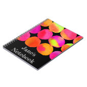 ネオンポップ・アートのアート ノートブック (左側)