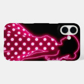 ネオンポルカドット Case-Mate iPhoneケース (裏面 (横))