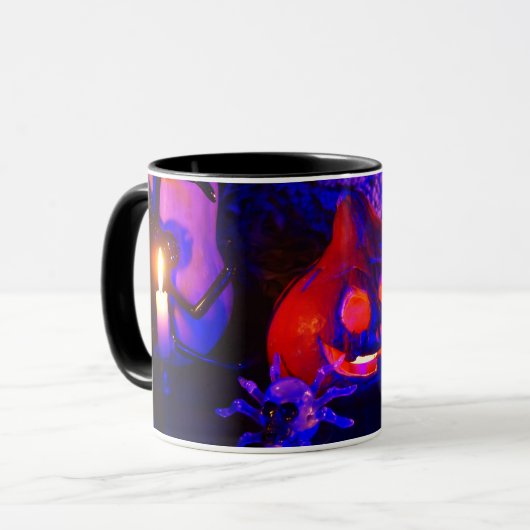 ネオンポンプキン マグカップ (正面左)