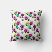 ネオンマニキュアパターン クッション (裏面)