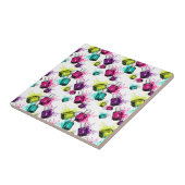 ネオンマニキュアパターン タイル (側面)