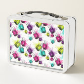 ネオンマニキュアパターン メタルランチボックス (裏面)