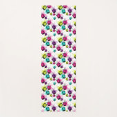 ネオンマニキュアパターン ヨガマット (正面)
