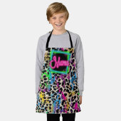 ネオンママ エプロン (着用した状態)