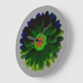 ネオンマリゴールド時計 ラージ壁時計 (傾斜)