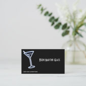 ネオンマルチニミクソロジーバー名刺テンプレート 名刺 (スタンド正面)