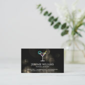 ネオンマルティニ徴候 | ライト背景名刺 名刺 (スタンド正面)