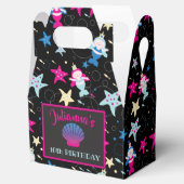 ネオンマーメイドシーライフフィッシュヒトデ誕生日パーティー フェイバーボックス (オープン)