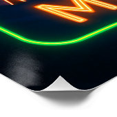 ネオンムースポスター ポスター (コーナー)