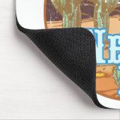 ネオンムーンレトロウェスタン マウスパッド (コーナー)