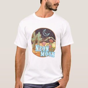 ネオンムーンレトロウェスタン Tシャツ