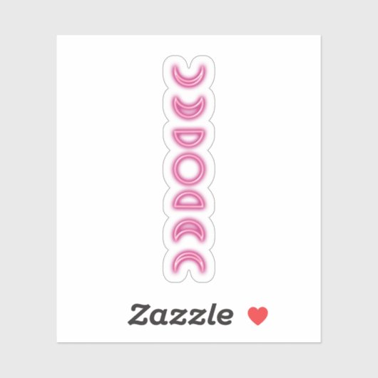 ネオンムーン シール (シート)