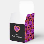 ネオンメリークリスマスパーソナライズされた フェイバーボックス (オープン)