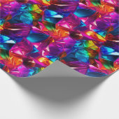 ネオンモザイク魔法 ラッピングペーパー (角)