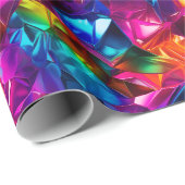 ネオンモザイク魔法 ラッピングペーパー (ロールコーナー)