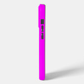 ネオンモダンピンクマゼンタiPhone / iPadケース Case-Mate iPhoneケース (裏面 / 左)