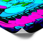 ネオンモダンブッダ ポスター (角)