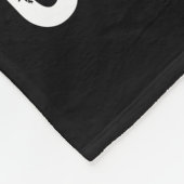 ネオンモダンラブタイポグラフィ及び写真コラージュ フリースブランケット (角)