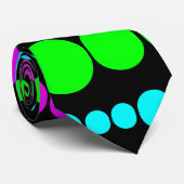 ネオンモダン長方形 ネクタイ (ロール)