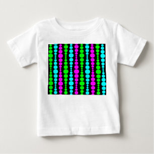 ネオンモダン長方形 ベビーTシャツ