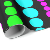 ネオンモダン長方形 ラッピングペーパー (ロールコーナー)