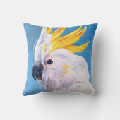 ネオンモホーク – コカトゥー クッション (裏面)