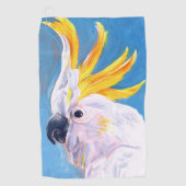 ネオンモホーク – コカトゥー ゴルフタオル (正面)