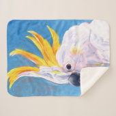 ネオンモホーク-コッカトゥー シェルパブランケット (正面(横))