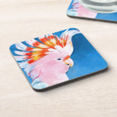 ネオンモホーク – ピンクコッカトゥー コースター (左側)