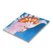 ネオンモホーク – ピンクコッカトゥー タイル (側面)