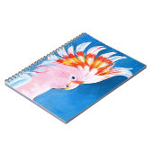 ネオンモホーク – ピンクコッカトゥー ノートブック (左側)