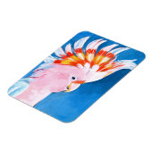 ネオンモホーク – ピンクコッカトゥー マグネット (左側)