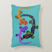 ネオンヤモリのアクセントの枕 アクセントクッション (正面(垂直))