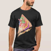 ネオンユニコーンヴォーグスタイル Tシャツ (正面)