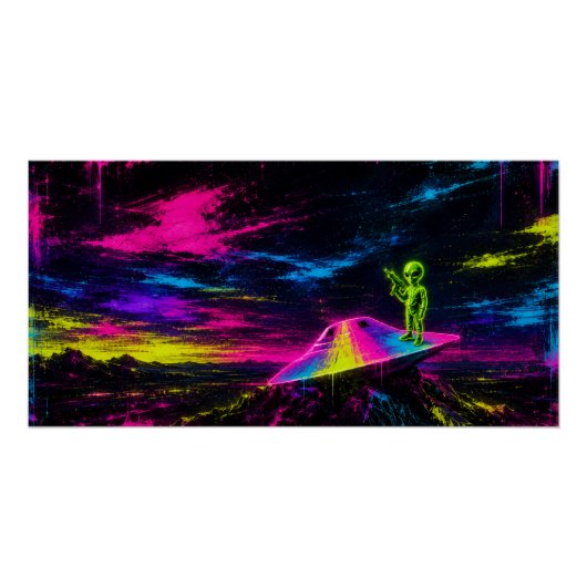 ネオンユーフォー墜落 ポスター (正面)
