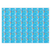 ネオンヨットパターン テーブルクロス (正面(横))