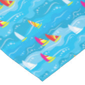 ネオンヨットパターン テーブルクロス (アングル)