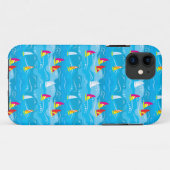ネオンヨットパターン Case-Mate iPhoneケース (裏面(横))