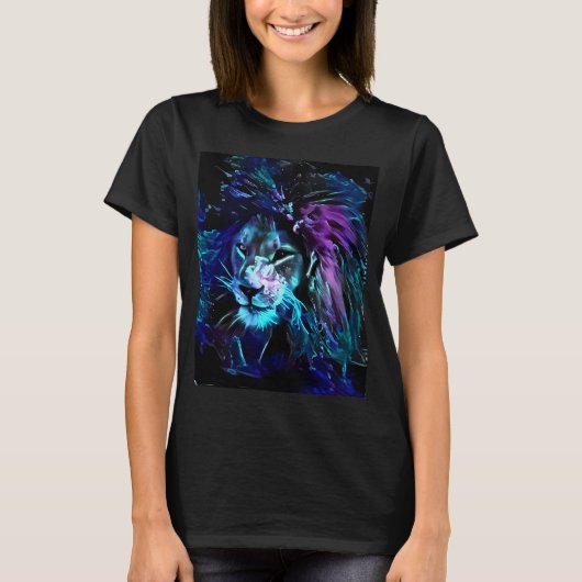 ネオンライオンの夜 Tシャツ (正面)