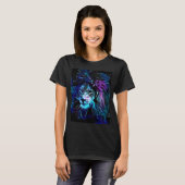 ネオンライオンの夜 Tシャツ (正面フル)