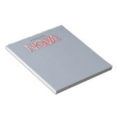 ネオンライトのNova名 ノートパッド (アングル)
