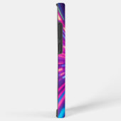 ネオンライトスピード未来的抽象芸術デジタルアート SAMSUNG GALAXYケース (右側面)