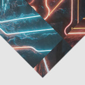 ネオンライトパターン 薄葉紙 (詳細)