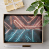 ネオンライトパターン 薄葉紙 (ギフト)