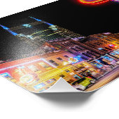 ネオンライトブロードウェイインナッシュビルテネシー – プリント (角)