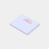 ネオンライト白熱［赤熱］光を放つの画層名ノベルティ ポストイット (アングル)