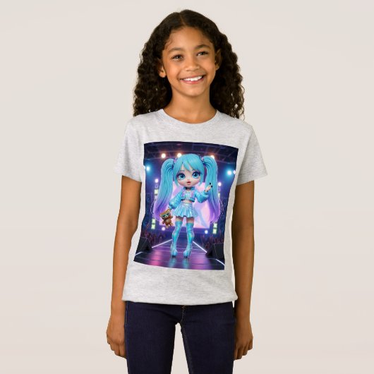 ネオンライト Tシャツ (正面フル)