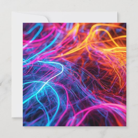 ネオンライン 招待状 (正面)