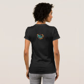 ネオンラウンジ・レトロタグラインTシャツ Tシャツ (裏面フル)